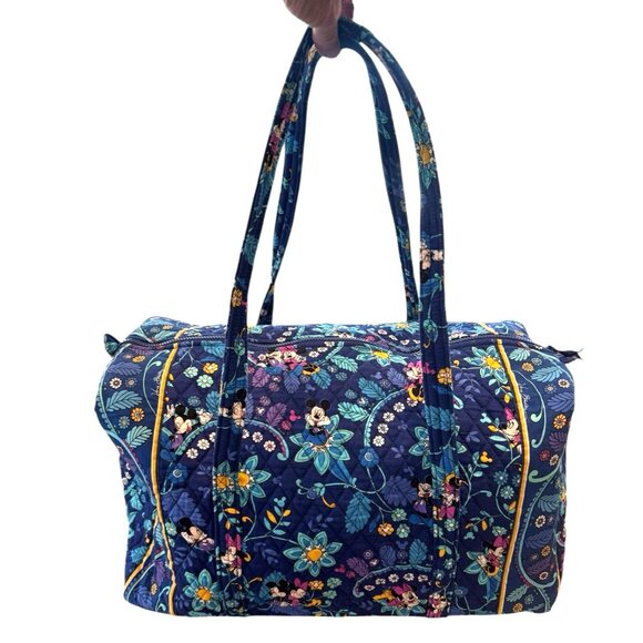 Vera Bradley Disney Parks Dreaming Of Mickey Large Duffel Travel Bag  22" - Picture 9 of 9